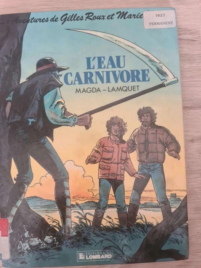 Les aventures de Gilles et Marie Meuse l'eau carnivore