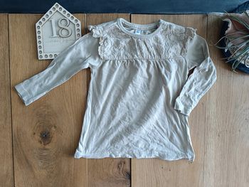 Tee shirt manches longues 86 cm