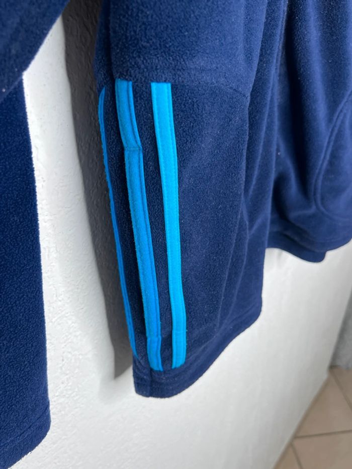 TrackJacket, polaire, Adidas bleu marine rétro Y2K- très bon état - photo numéro 11