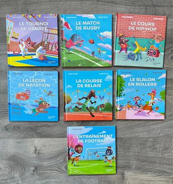 Lot de 7 livres collection Esprit Sportif Mc Donald édition Hachette