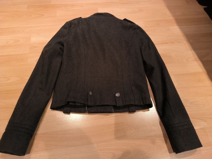 Veste hiver Bershka kaki taille S - photo numéro 10