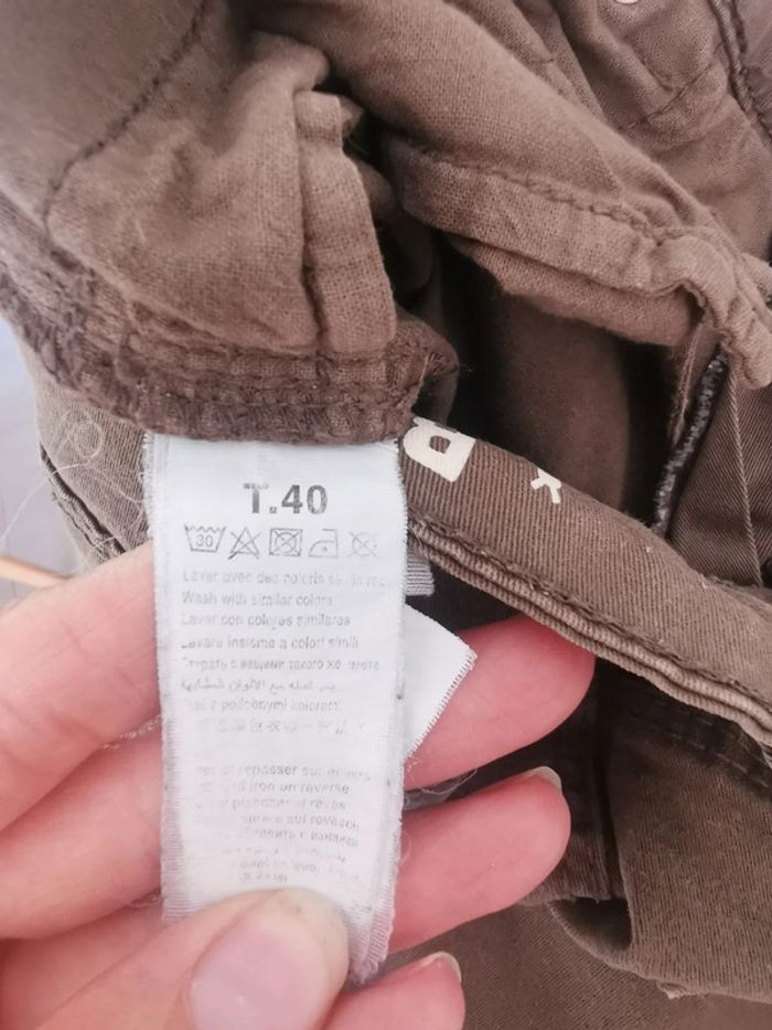 Pantalon slim kaki taille 40 bizzbee - photo numéro 6