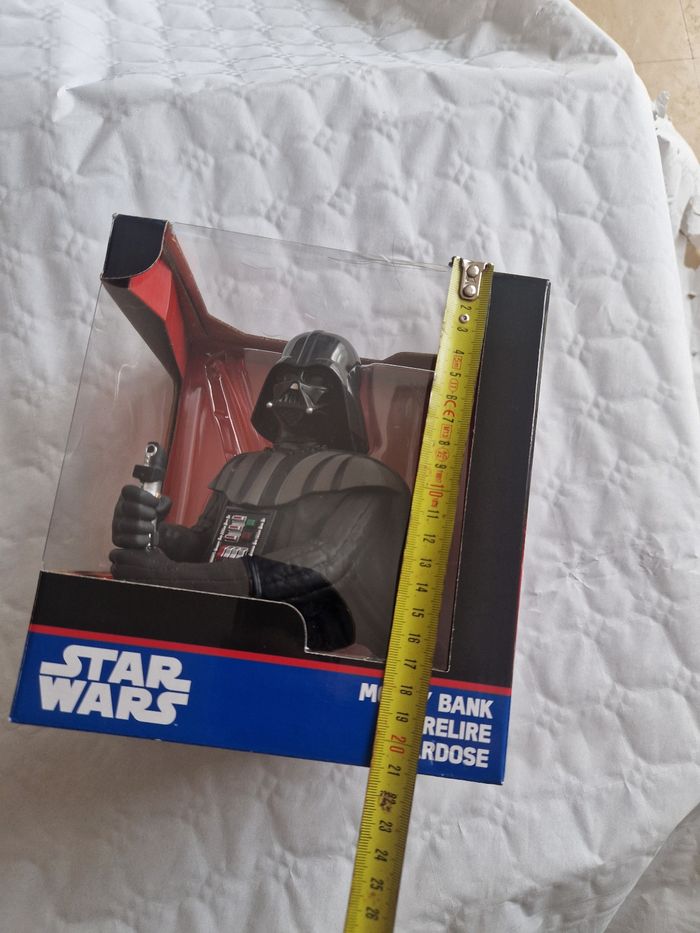 Tirelire Figurine Buste Dark Vador Star Wars Noir Collector - photo numéro 5