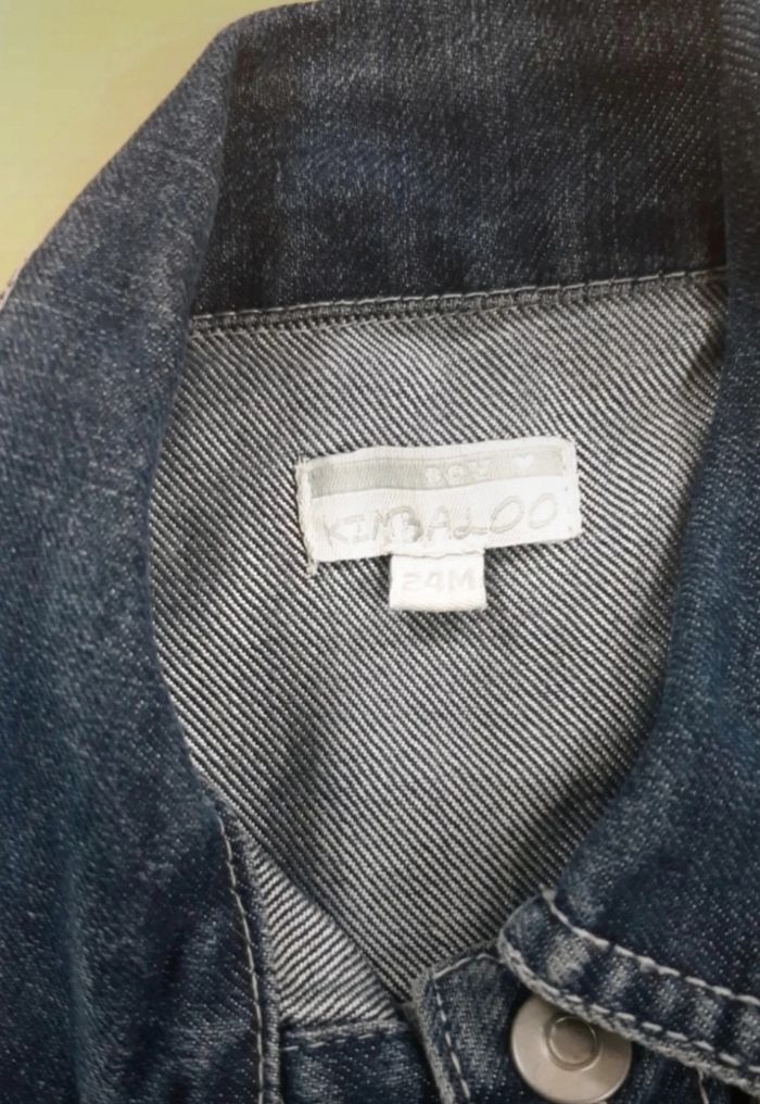 Veste en jean garçon en 2 ans - photo numéro 3