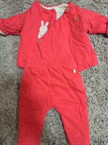 Ensemble bébé fille 3 mois