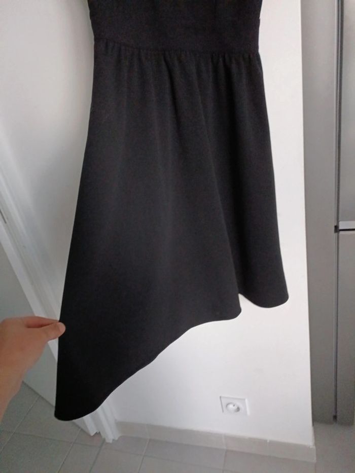 Robe midi noire bretelles dos nu élégante Gémo – Taille 36 - photo numéro 3