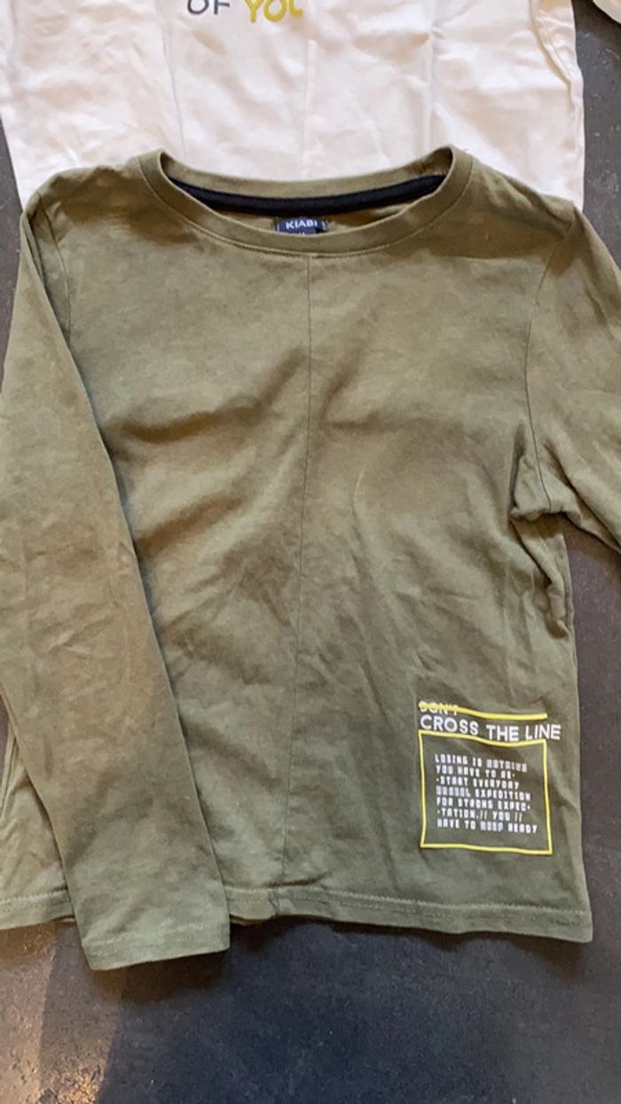 Lot de deux haut garçon Kiabi - photo numéro 2