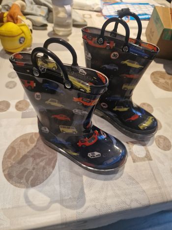 Bottes de pluie lumineuses