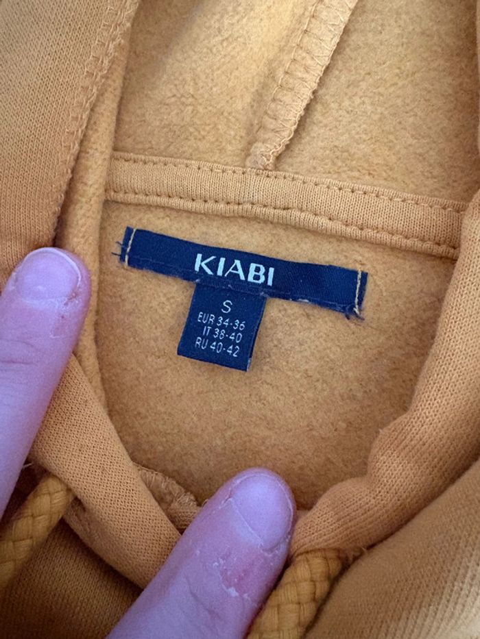 Sweat jaune taille S - photo numéro 6