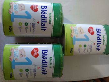 3 boîte de lait bledilait 1 ère age a 30€