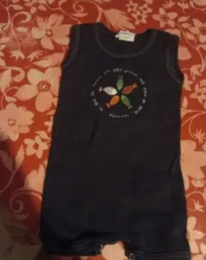 Lot de 3 bodys à jambes pour garçon en 3 mois - photo numéro 2