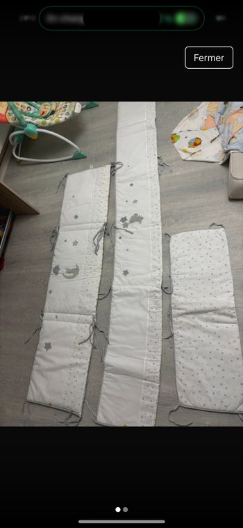 Tours de lit/parc/ gigoteuse