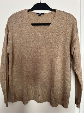 Pull beige crème