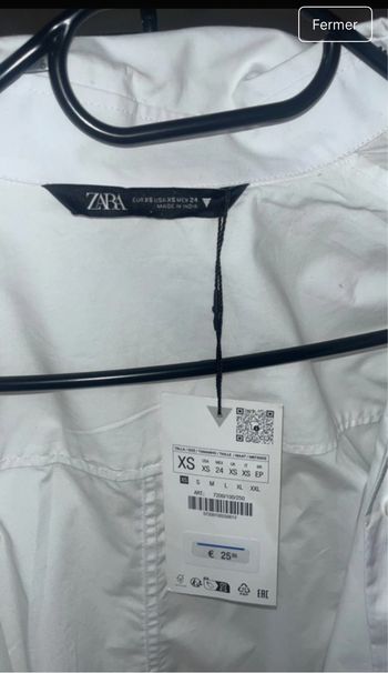 Chemise. Neuf Zara