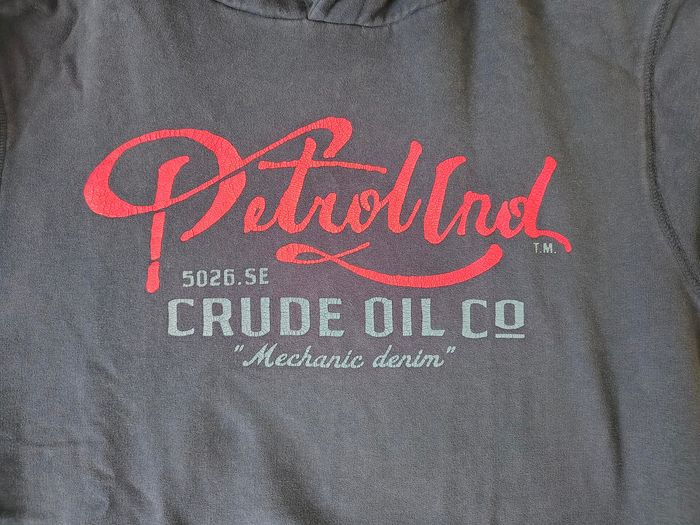 Sweat capuche PETROL homme taille L noir - photo numéro 5