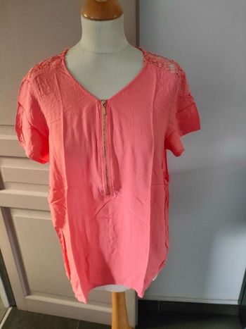 Blouse manches courtes Gémo