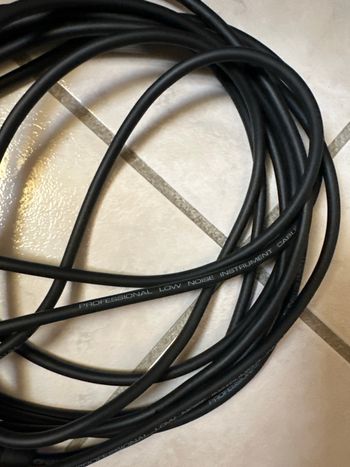 Câble jack pour basse de 5 M 