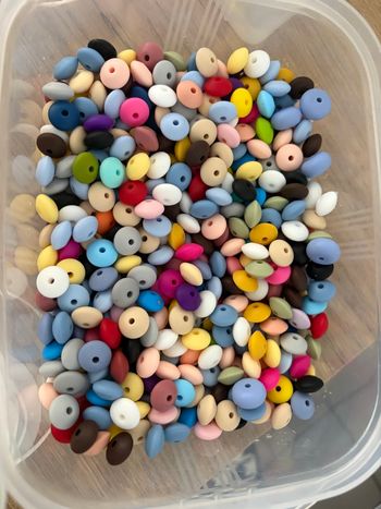 Perle de séparation en silicone 