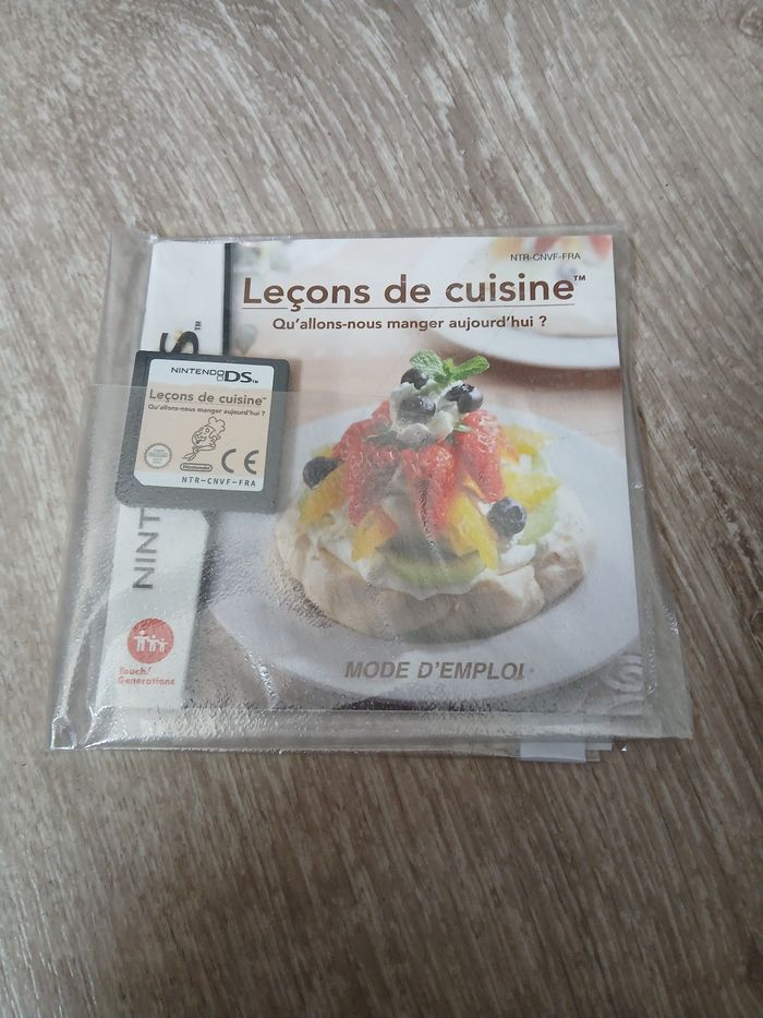 Jeu de ds leçons de cuisine