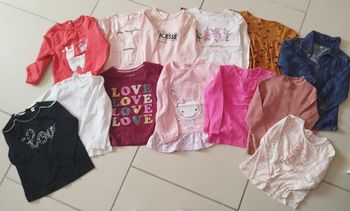 Lot de tee-shirt 24mois