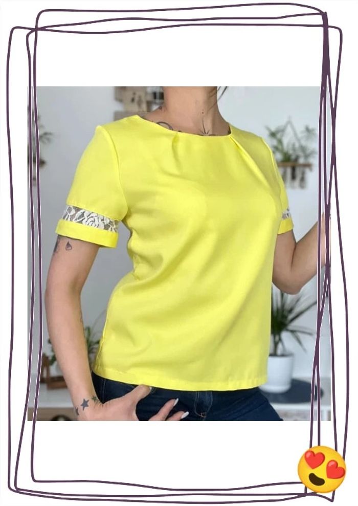 Blouse manches courtes taille M - Cherry koko