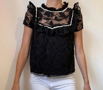Top Zara dentelle