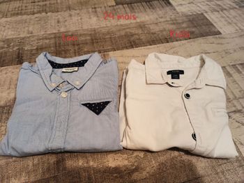 Lot de chemise