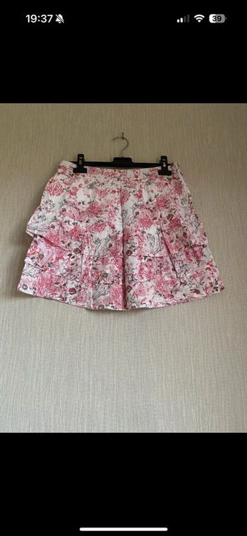 Jupe Taille 36 Fleurie