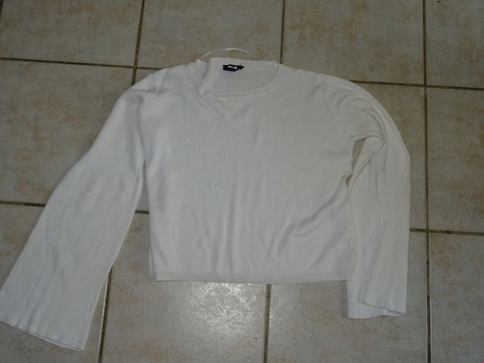 pull blanc - photo numéro 3
