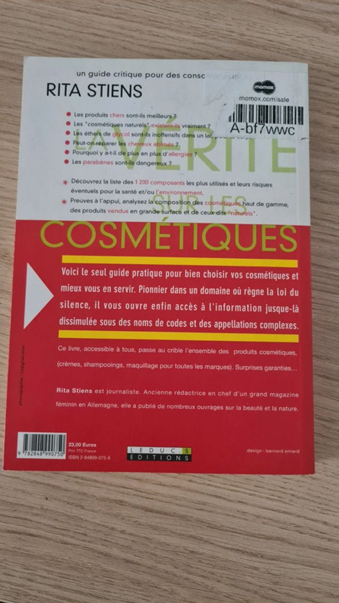 La vérité sur les cosmétiques- Rita Stiens - photo numéro 2
