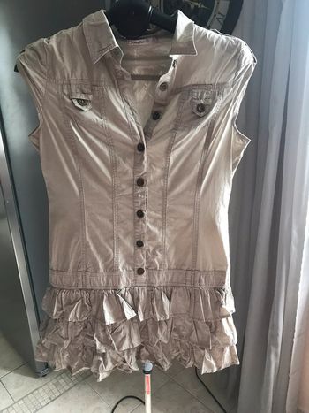 Robe crème Jennyfer