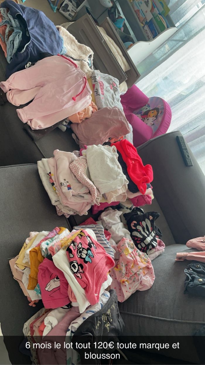 Lot de vêtement 6 mois