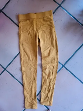 Legging tbe 10 ans moutarde okaidi