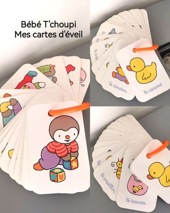 T'choupi mes cartes d'éveil