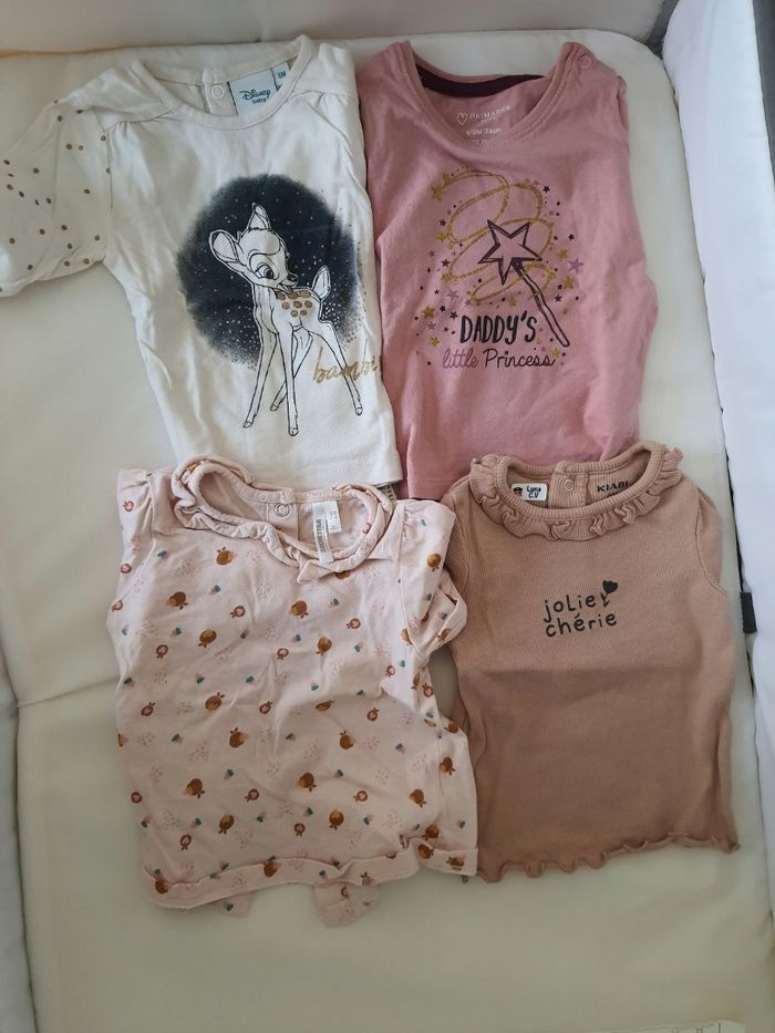 Lot de t shirt manches longues