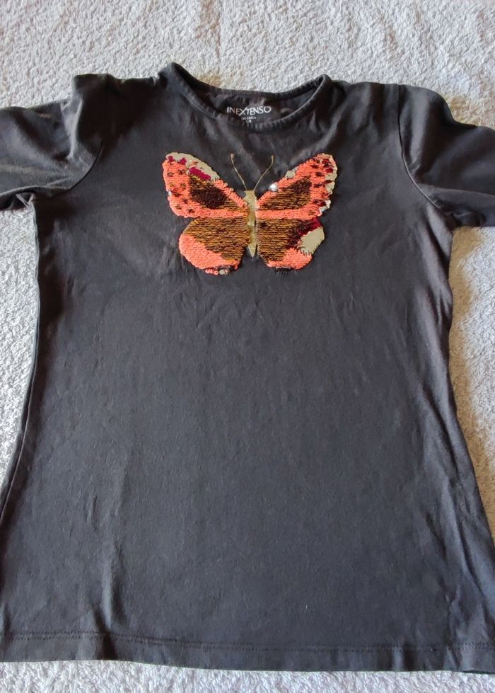 Lot t-shirts manches longues 10 ans - photo numéro 4