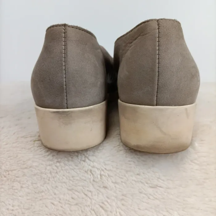 Chaussures aérées arche cuir 38 été gris - photo numéro 7