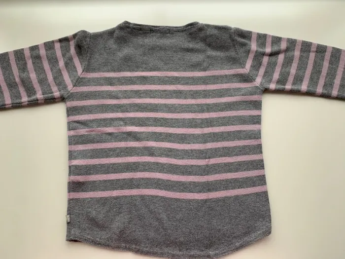 Pull à rayures fille 8 ans - photo numéro 5