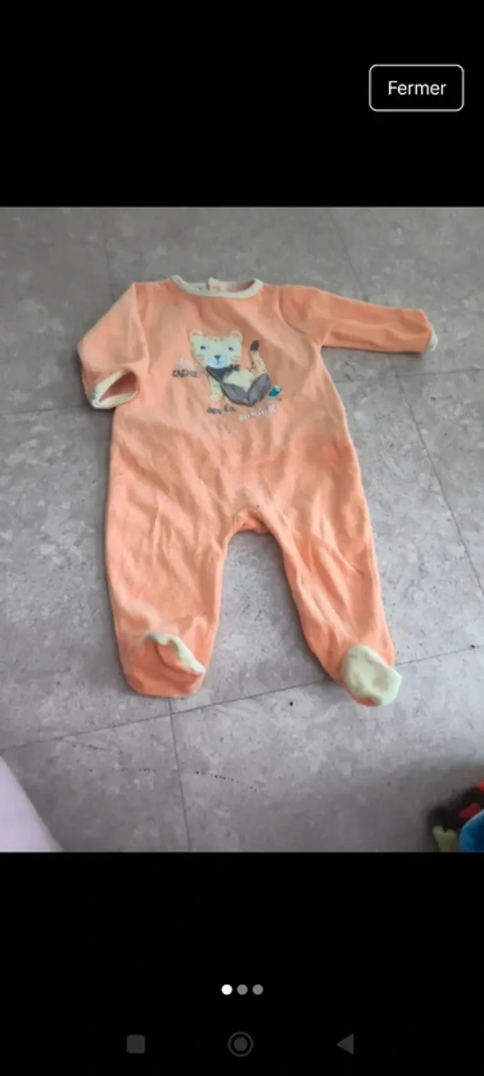 Lot pyjamas chaud - photo numéro 3