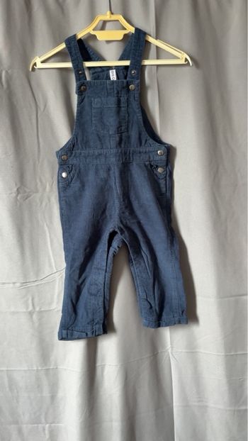 Salopette bleu 