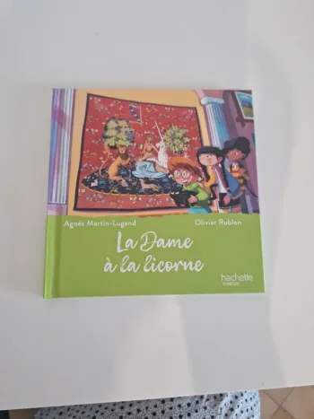 Livre la dame à la licorne