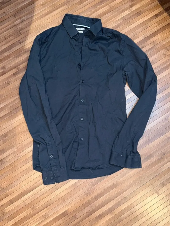Chemise bleu marine Gémo XS