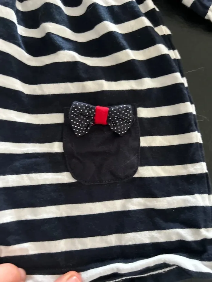 Robe marinière terre de marin 12 mois - photo numéro 2