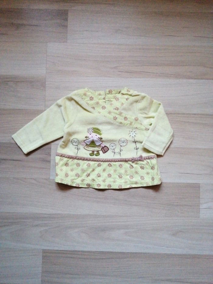 Ensemble pantalon doublé + haut velours - photo numéro 2