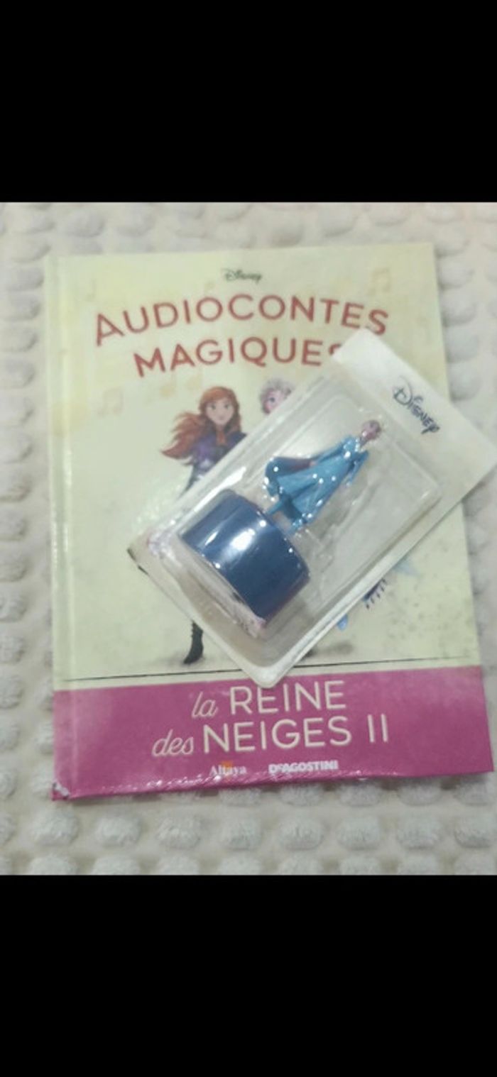 46ēme lumineux audioconte magique collection altaya deagostini livre et figurine disney audio conte