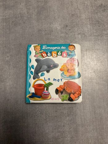 Livre l’imagerie des bébés, la mer