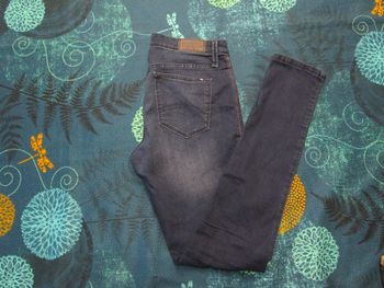 Jean Tommy Hilfiger Jeans coupe slim fit femme W31 L32 bleu brut (F622)