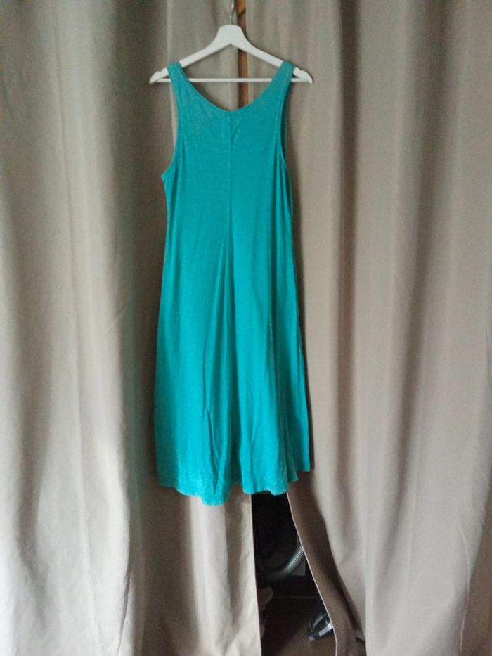 Robe de plage turquoise taille 40 - photo numéro 4