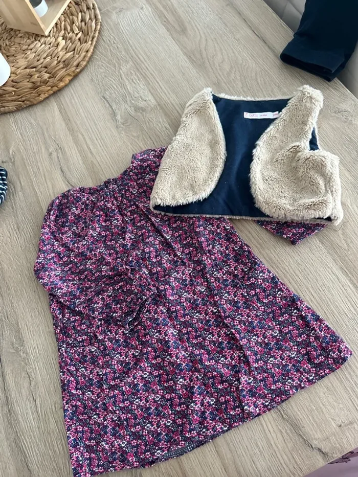 Robe + gilet