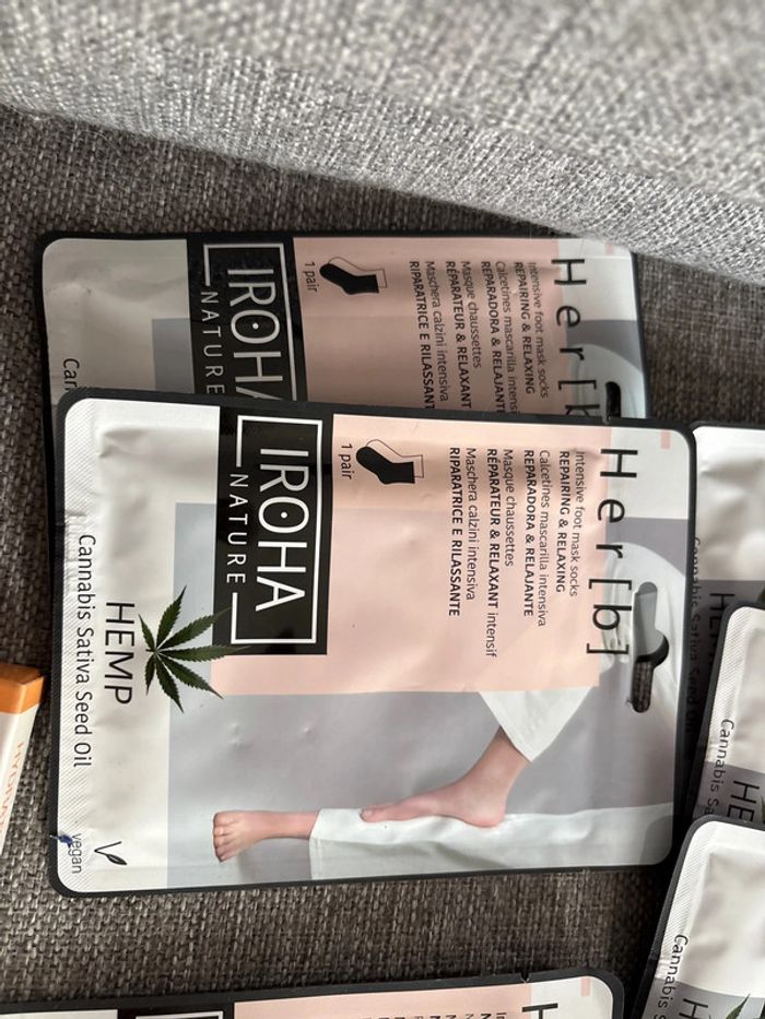 Lot masque mains pieds visage - photo numéro 5